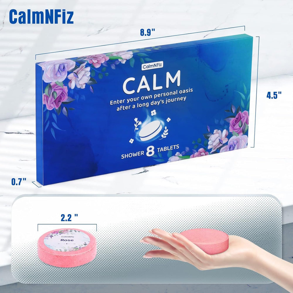 CalmNFiz rose scent tablet highlights luxurious aroma to elevate your morning routine
