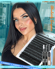 Calphdiar dramatic wispy anime clusters for salon-like results at home