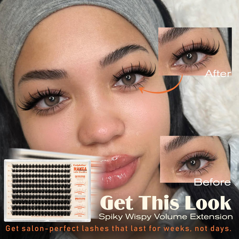 DIY lash cluster kit by Calphdiar for at-home lash extensions