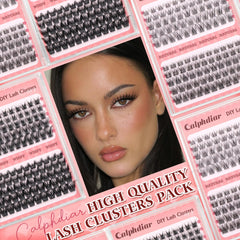 Calphdiar 18mm lash clusters for bold, eye-catching looks