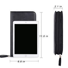 Camdeez Rownyeon bag side buckles and zipper secure brushes during transport.
