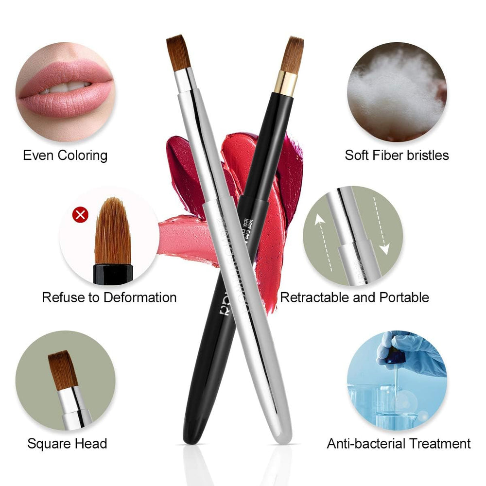 Camdeez Rownyeon soft martens hair bristles deliver smooth, defined lip application.
