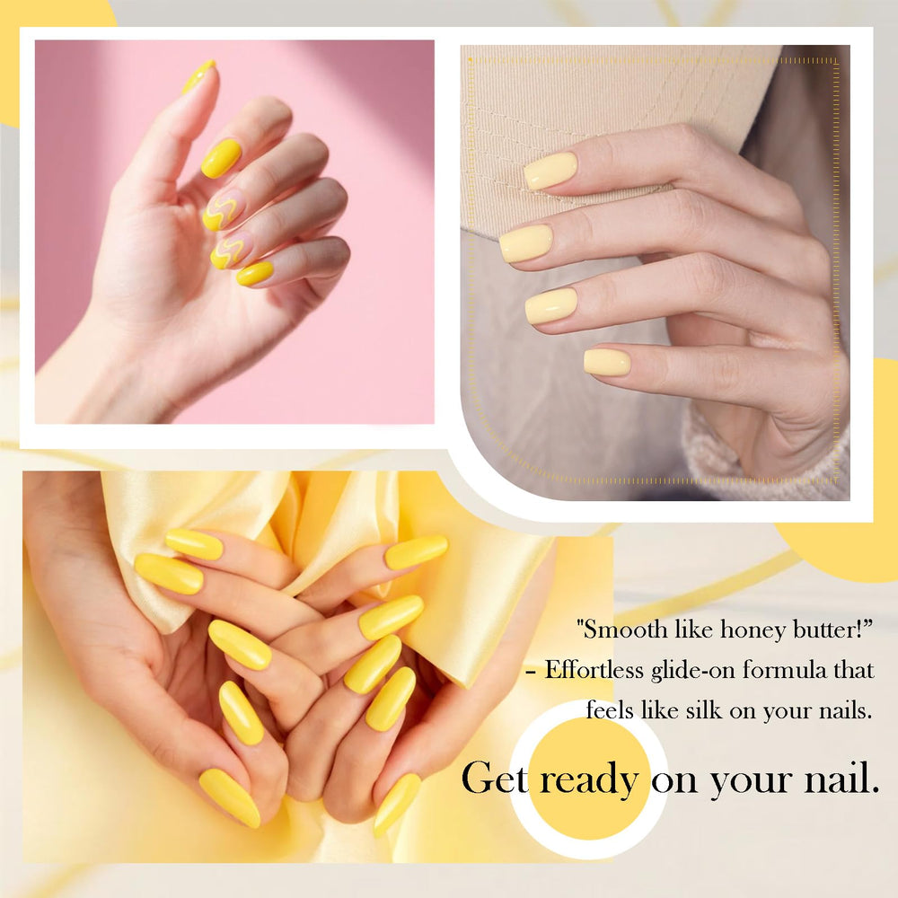 Camila fast-dry formula under UV/LED light saves time during manicures
