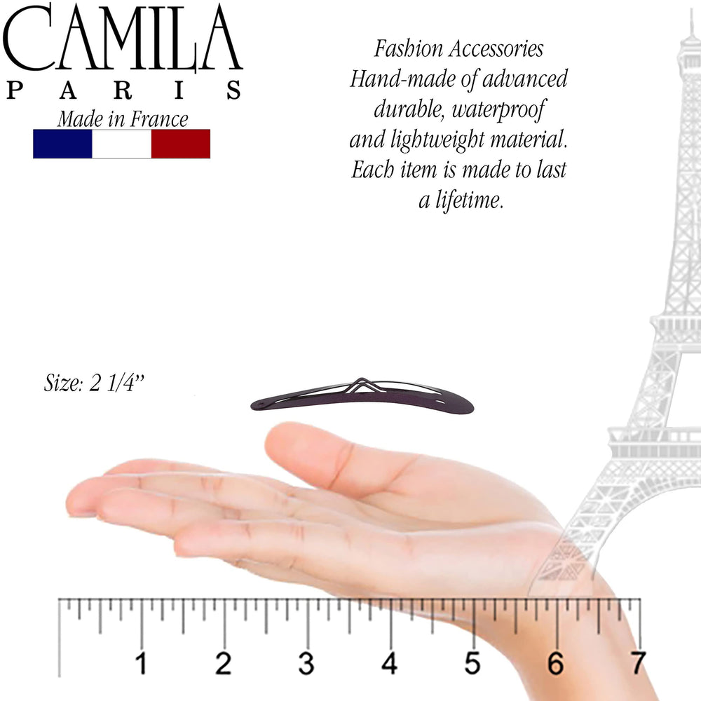 Camila Paris CP1330E close-up snap clip showing strong grip