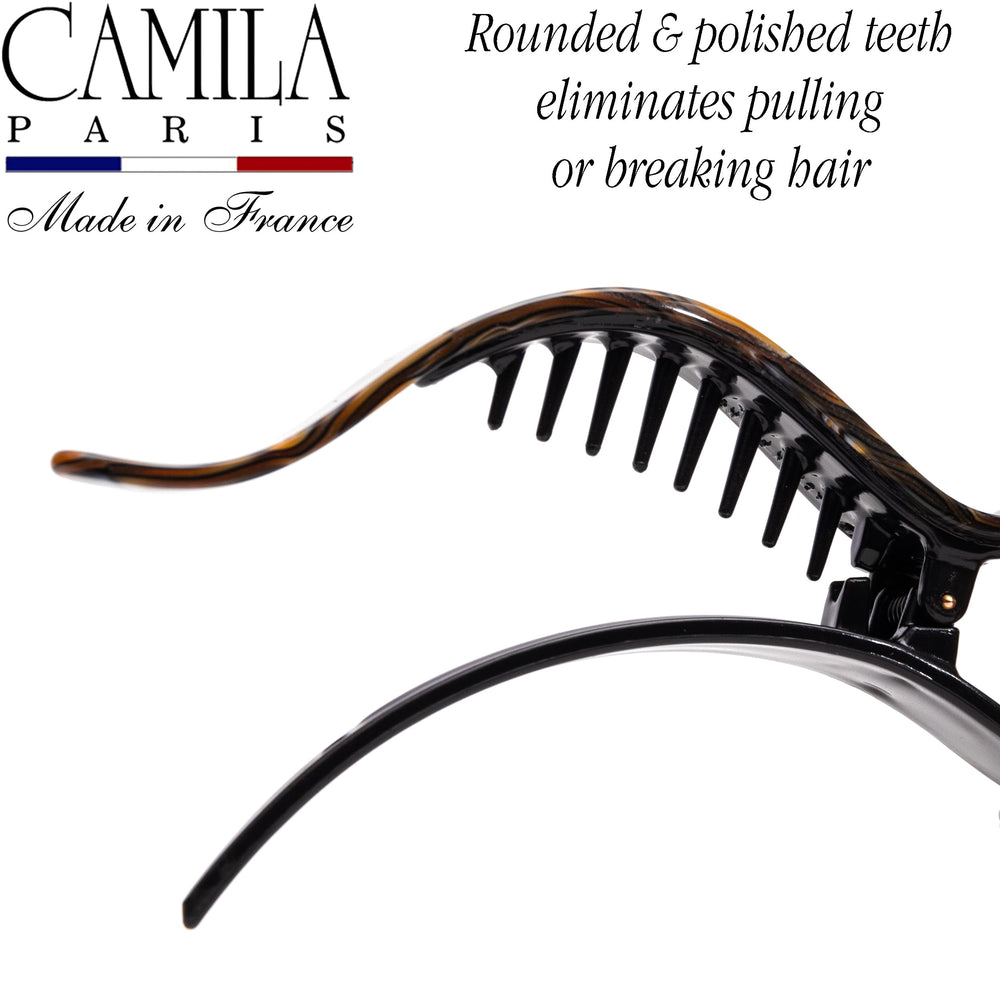 Camila Paris CP2478 strong hold no slip keeps thick or fine hair in place.