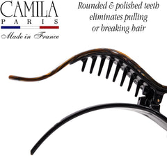 Camila Paris CP2478 strong hold no slip keeps thick or fine hair in place.