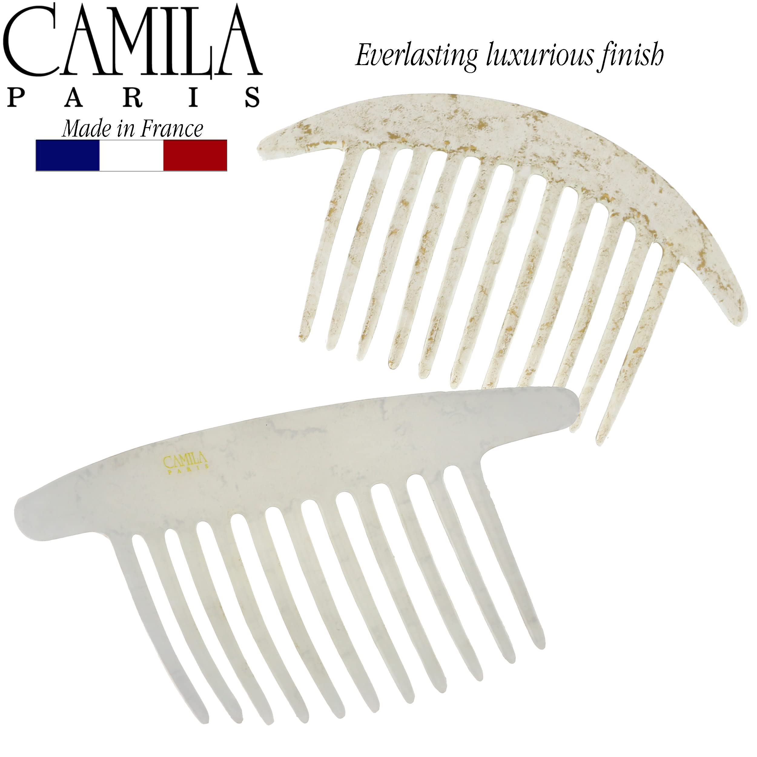Camila Paris CP2940 bun chignon combs help secure sophisticated updos with minimal slipping