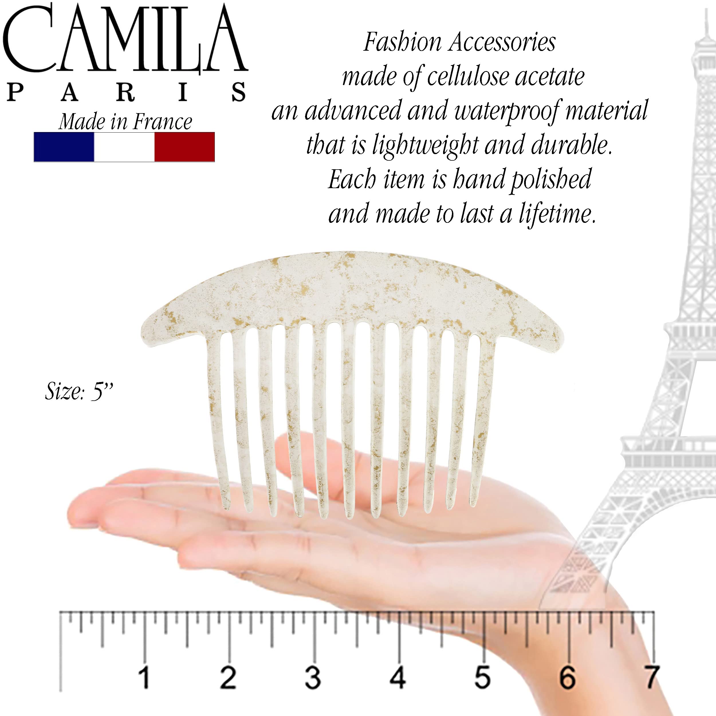 Camila Paris CP2940 strong hold clip provides steady grip for thick or curly hair