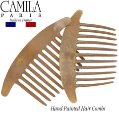 Camila Paris CP2941 interlocking teeth prevent slipping on curly hair