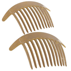 Camila Paris CP2941 side combs in beige pearl offer secure hold for thick hair