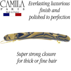 Camila Paris CP2990 handmade in France barrette with premium finish