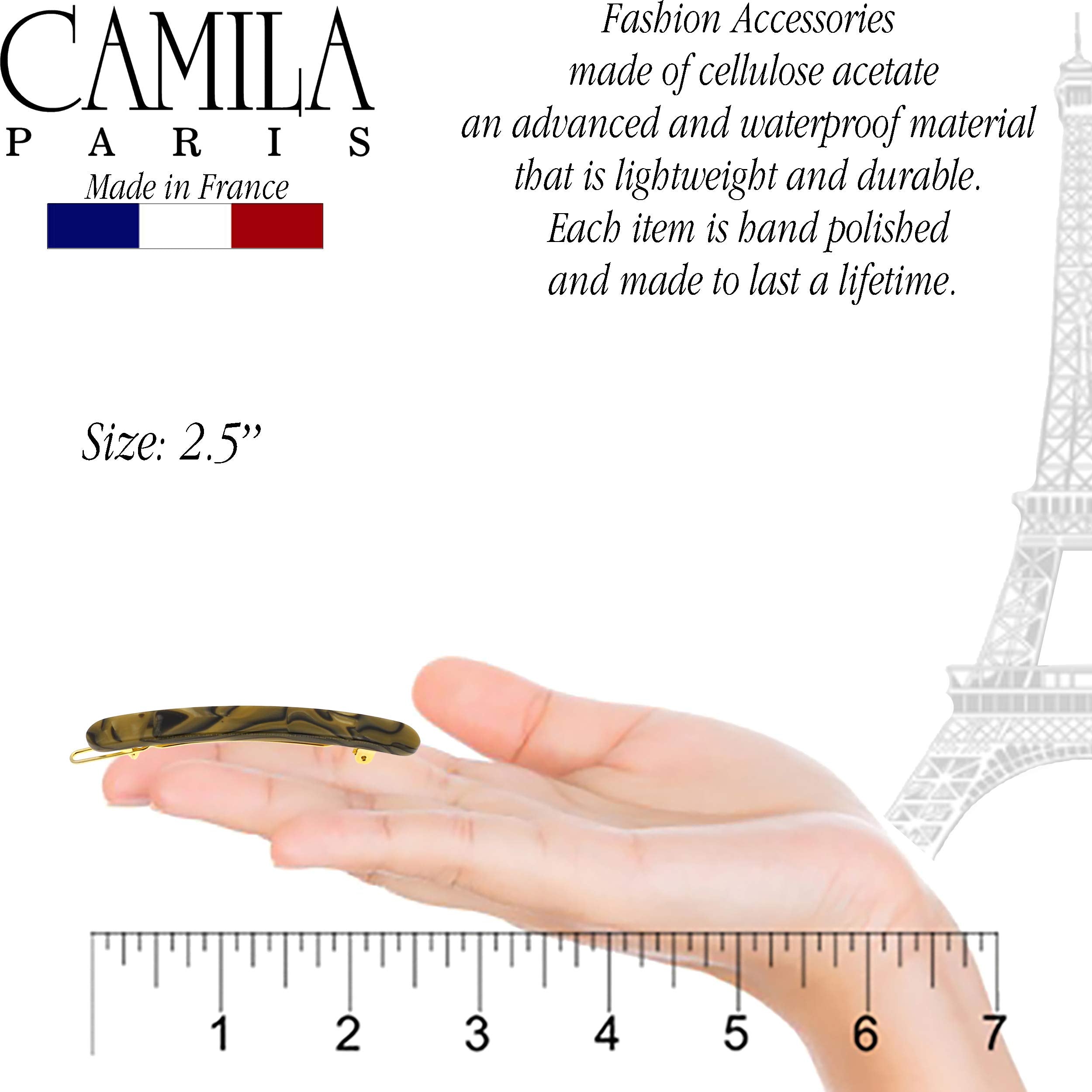 Camila Paris CP2990 strong hold barrette keeps hair in place