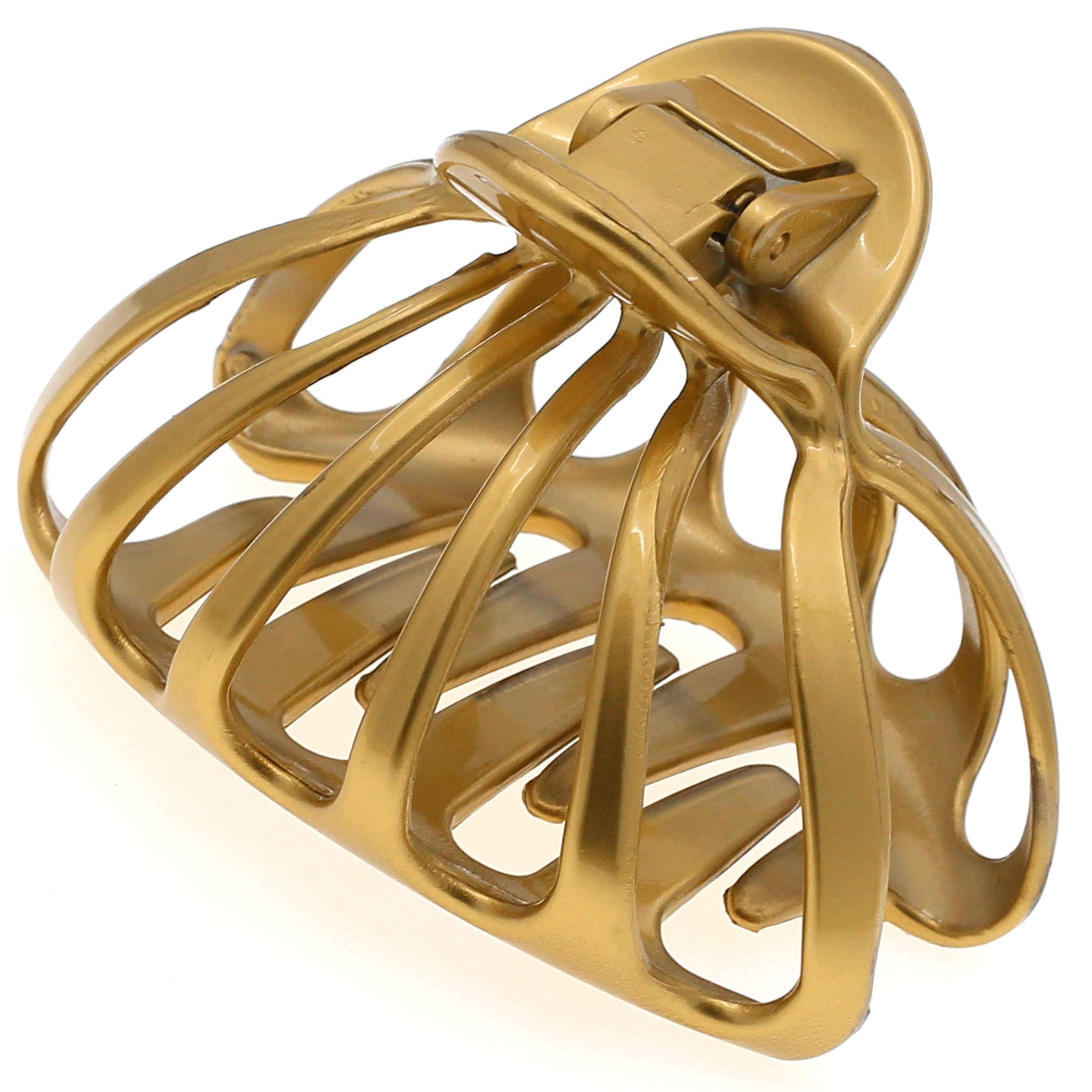 Elegant gold finish on Camila Paris CP3052 clip adds everyday sophistication.