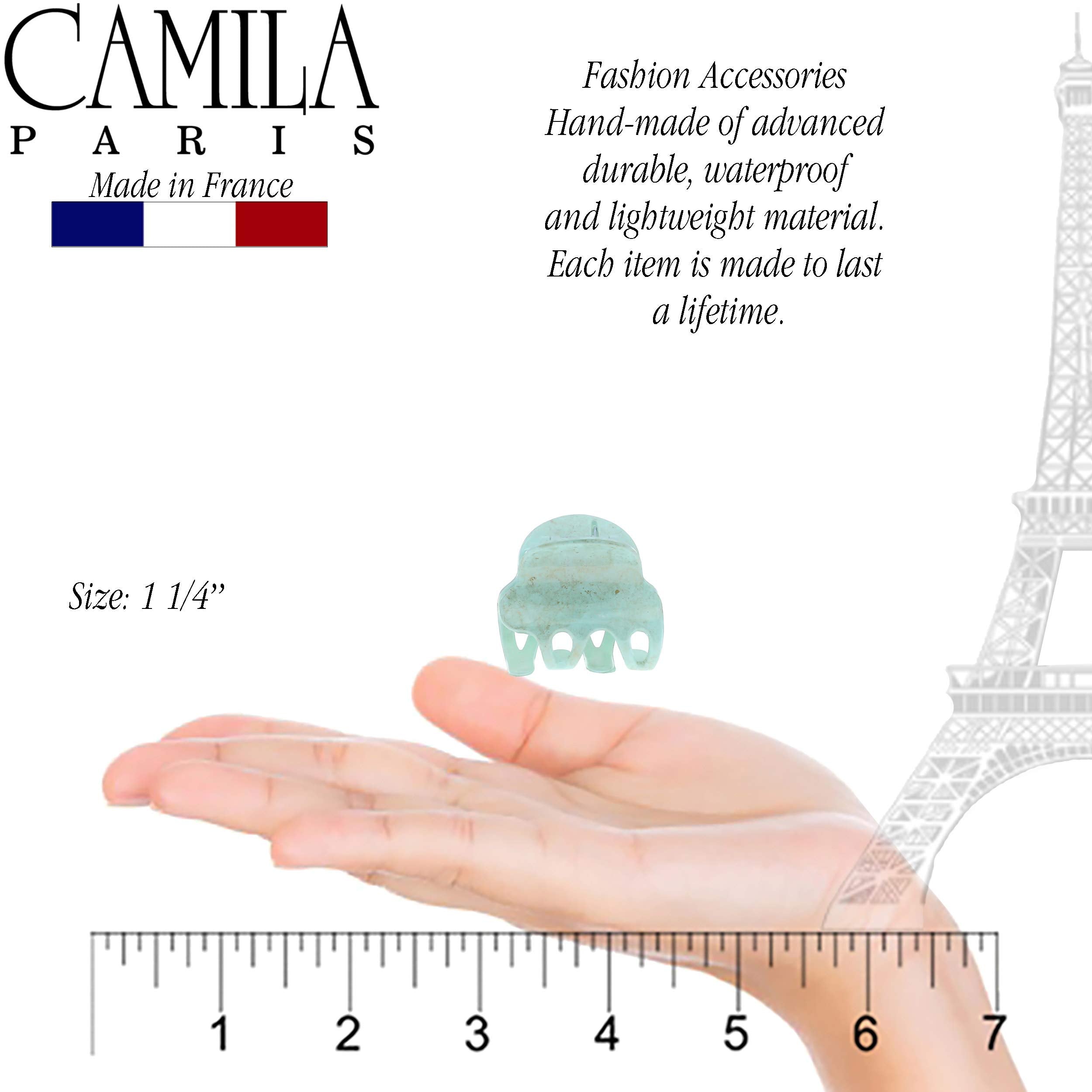 Camila Paris CP3088 mint clip two-pack packaging ready to wear.