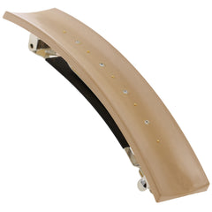 Camila Paris CP3189 brown barrette with crystal detail for elegant everyday styling.