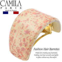 Camila Paris CP3234 beige barrette designed for versatile everyday use