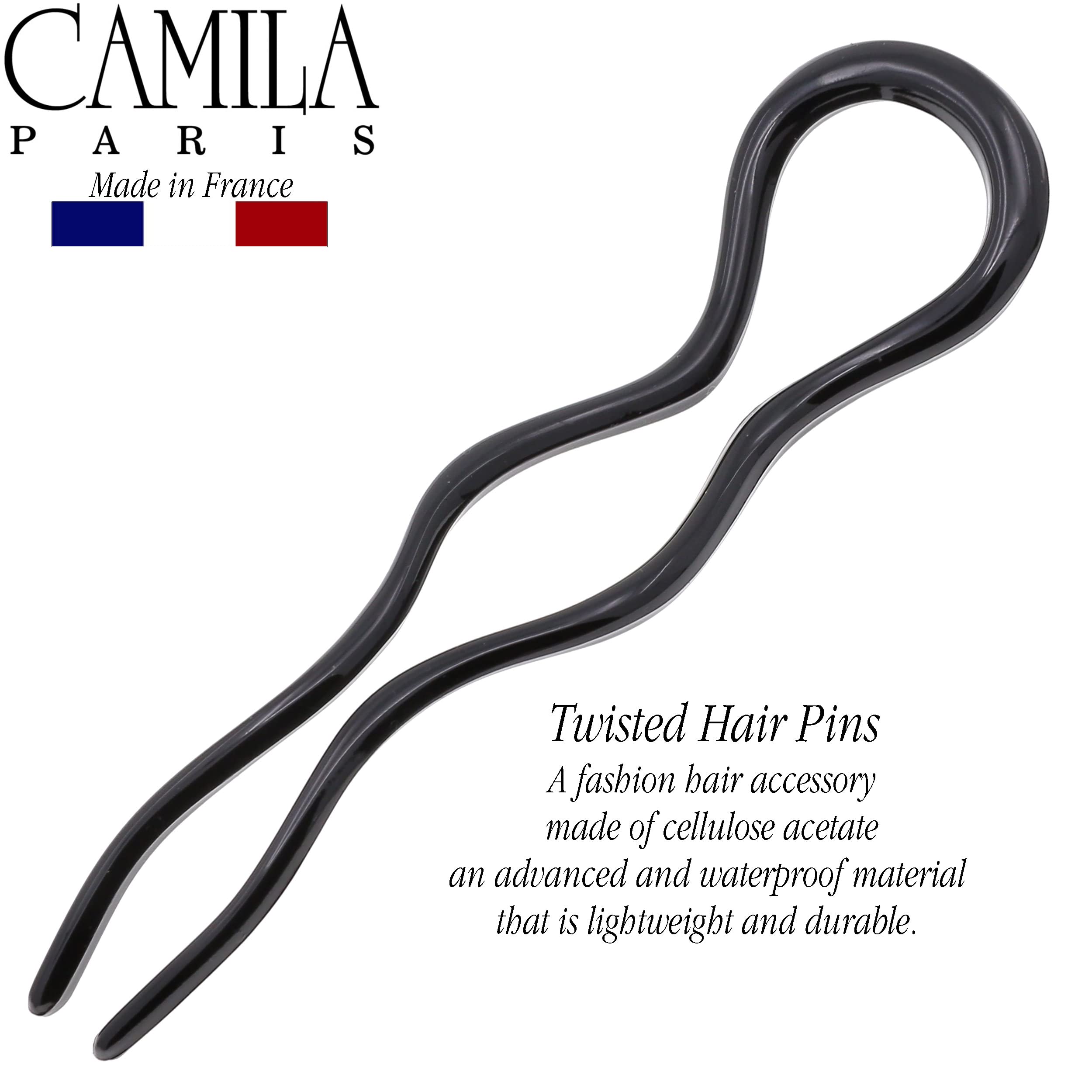 Camila CP3285-2 elegant updo idea for day-to-night styling.