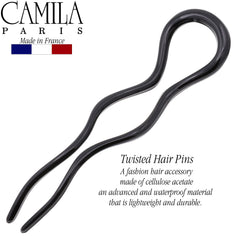 Camila CP3285-2 elegant updo idea for day-to-night styling.