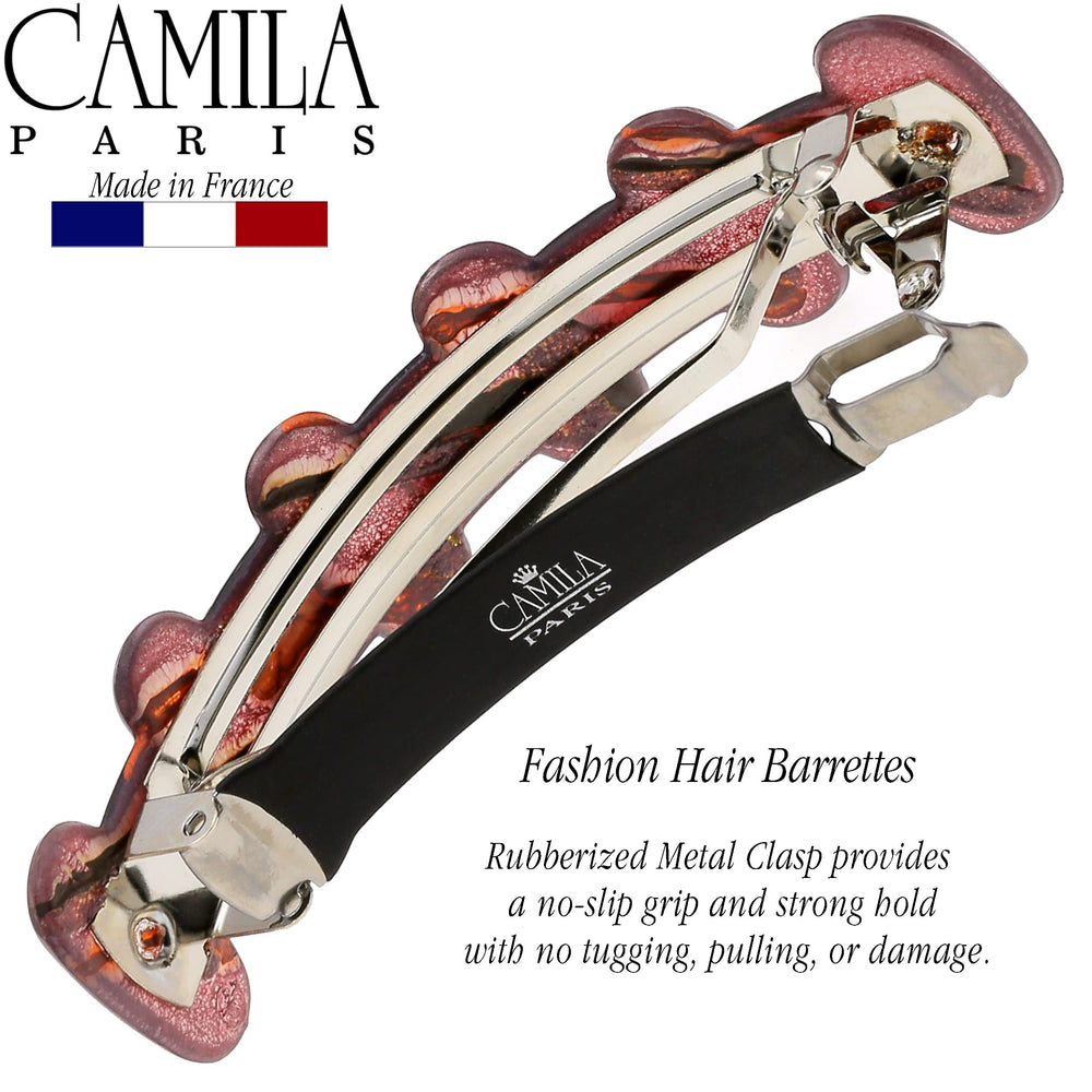 Secure daily wear CP3304 clip keeps hair in place without slipping.