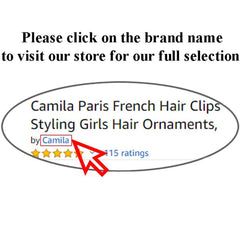 Camila Paris CP3361 easy updo clip for partial or full styles