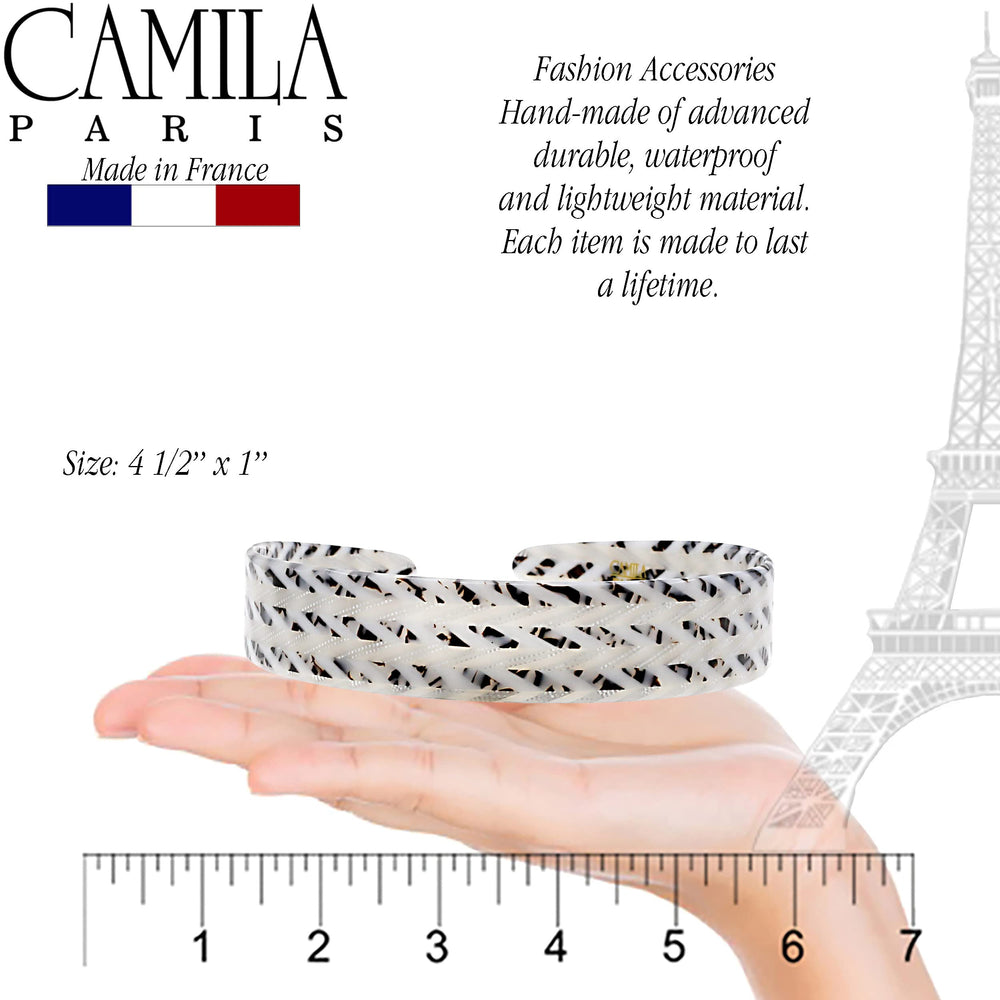 Handmade in France CP3465 headband emphasizes fine craftsmanship