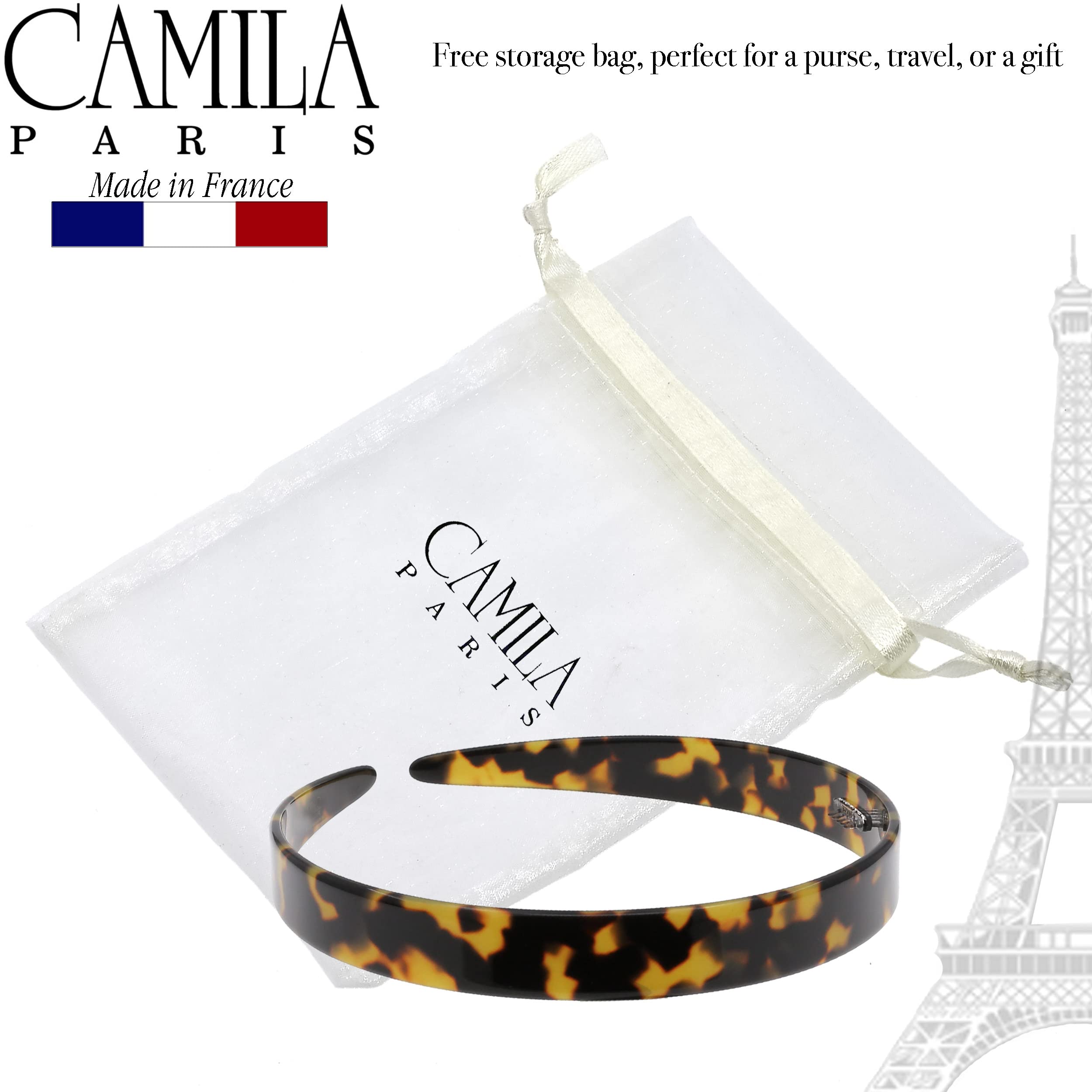Camila Paris CP3466 headband with cellulose acetate durability for daily use.