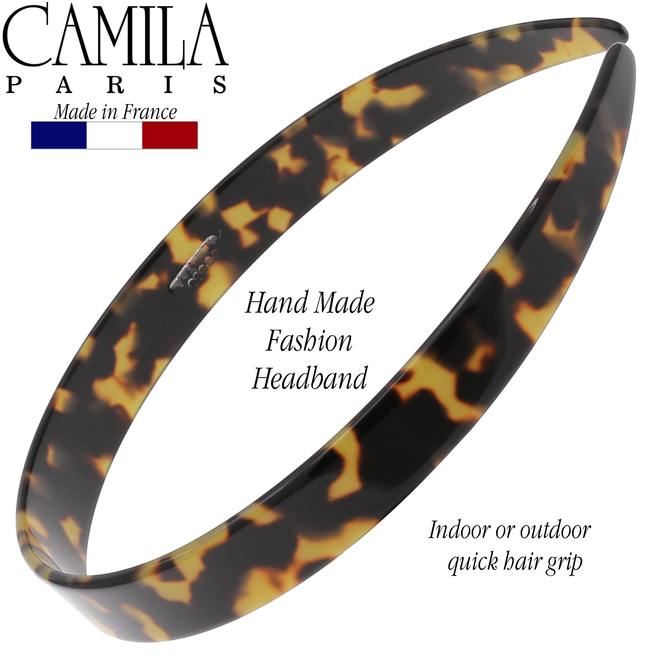 Camila Paris CP3466 headband, light and flexible for comfortable wear.
