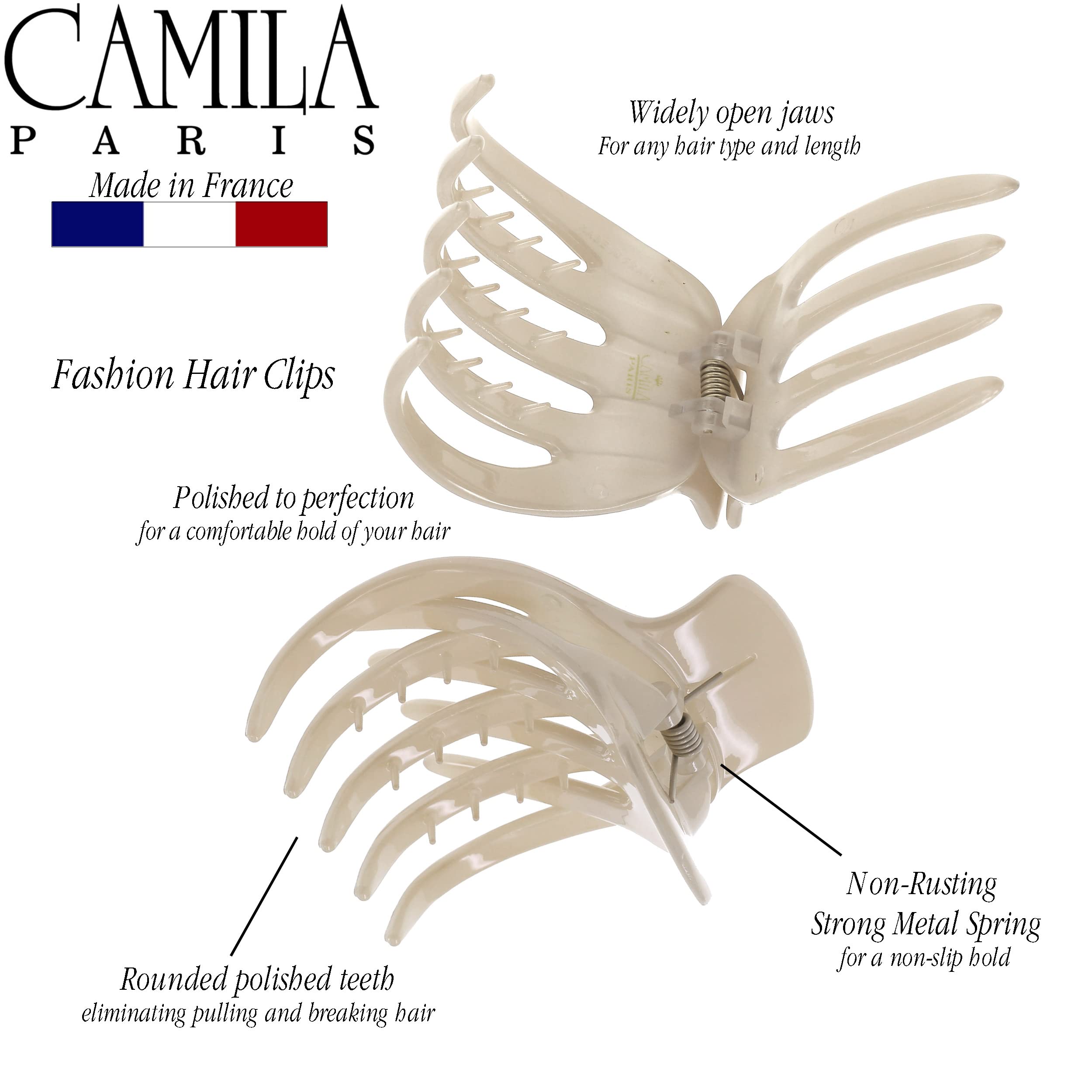 2-5 inch nude CP3539 clip ideal for discreet styling from day to night