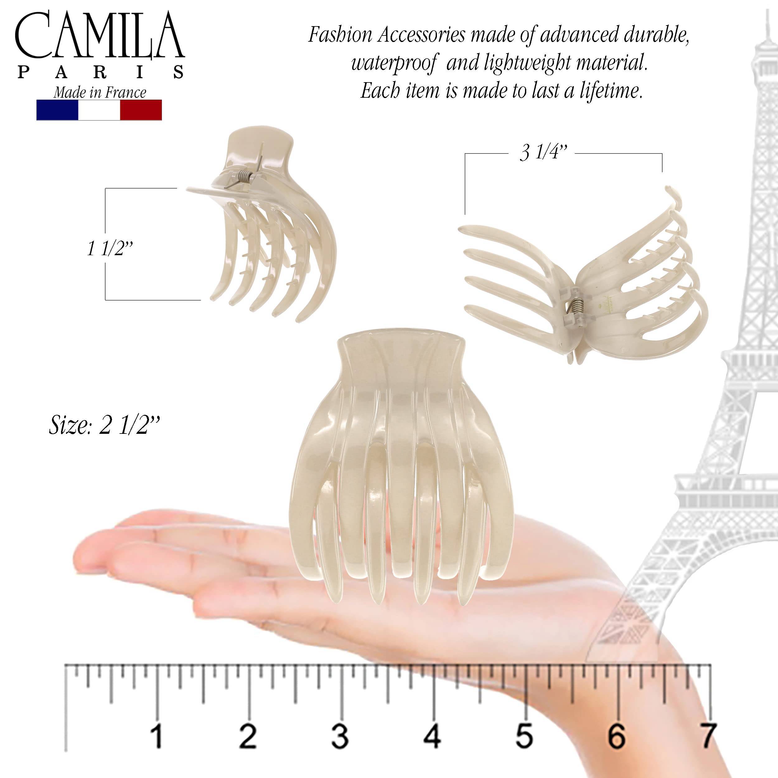 Butterfly clamps detail on CP3539 showing decorative fashion and reliable grip
