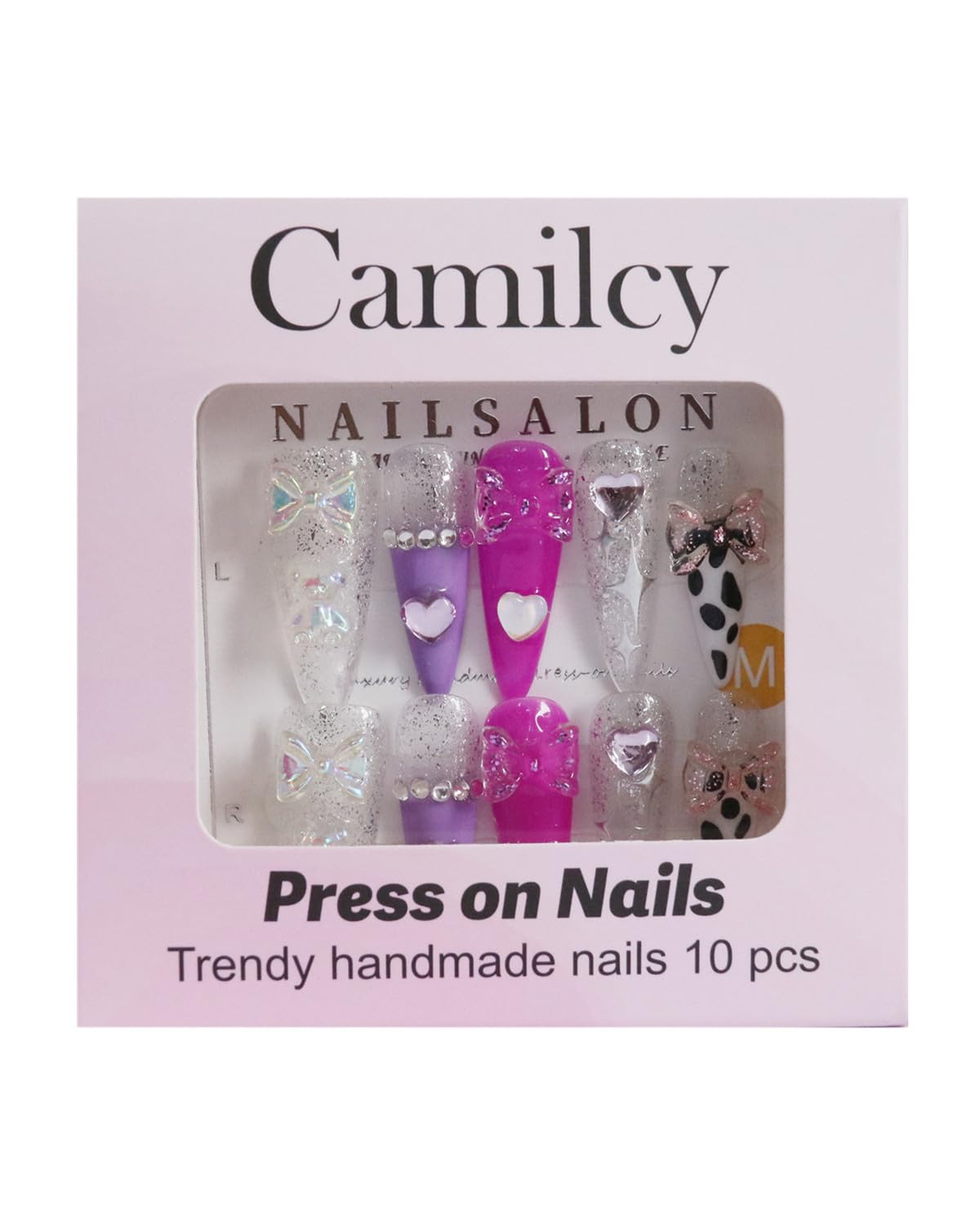 CAMILCY nails ready for occasions like weddings and parties.