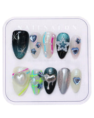 CAMILCY press on nails handmade luxury for a durable salon like look at home.