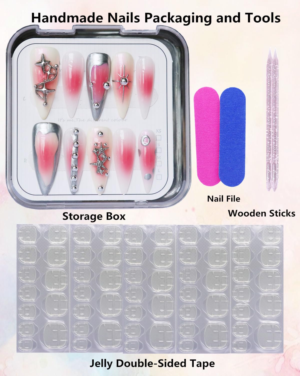 CAMILCY size guide image demonstrates S M L options for a precise, comfortable fit
