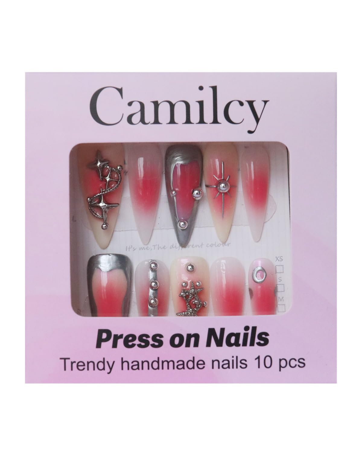 CAMILCY included tools and files illustrate complete kit for at-home nail art