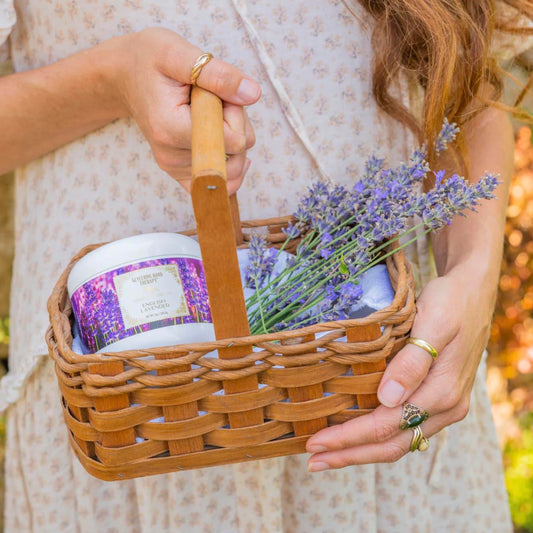 Camille Beckman hand therapy cream jar close-up showing rich texture for deep hydration