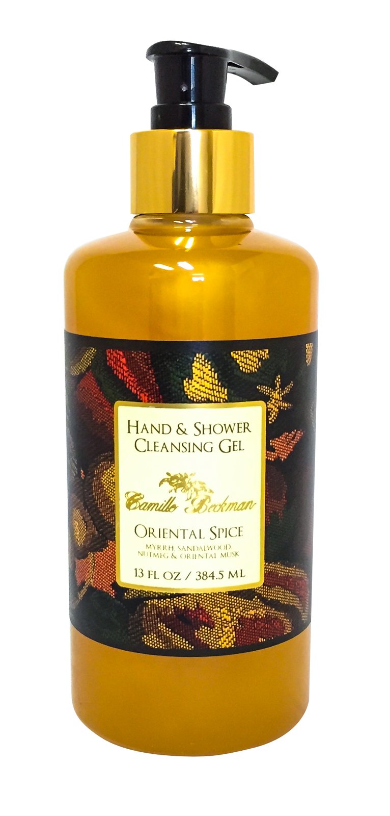 Camille Beckman Oriental Spice hand and shower gel cleanses and nourishes skin
