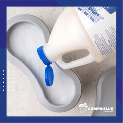 Campbell’s barber-station shows shaving-ready lather with premium texture.