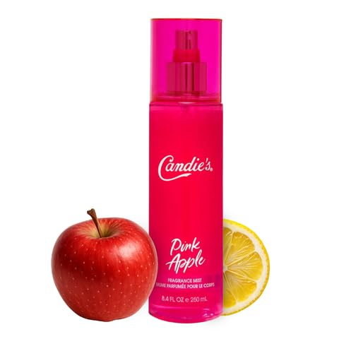 CANDIE'S Pink Apple Fragrance Mist bottle shows all-day freshness.