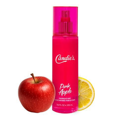 CANDIE'S Pink Apple Fragrance Mist bottle shows all-day freshness.