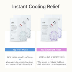 Candorlov CDL Icy Puff Mask supports skin barrier comfort