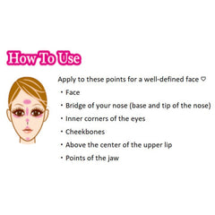 CANMAKE Munyutto Highlighter works on face, cheeks, lips, and eyes.