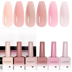 CANNI 6 Colors jelly pink bottle view for accurate color selection