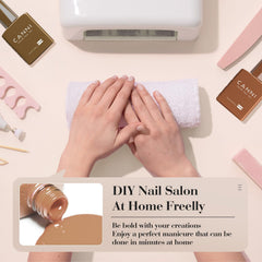 CANNI long-wear gel polishes ideal for 30+ days of color