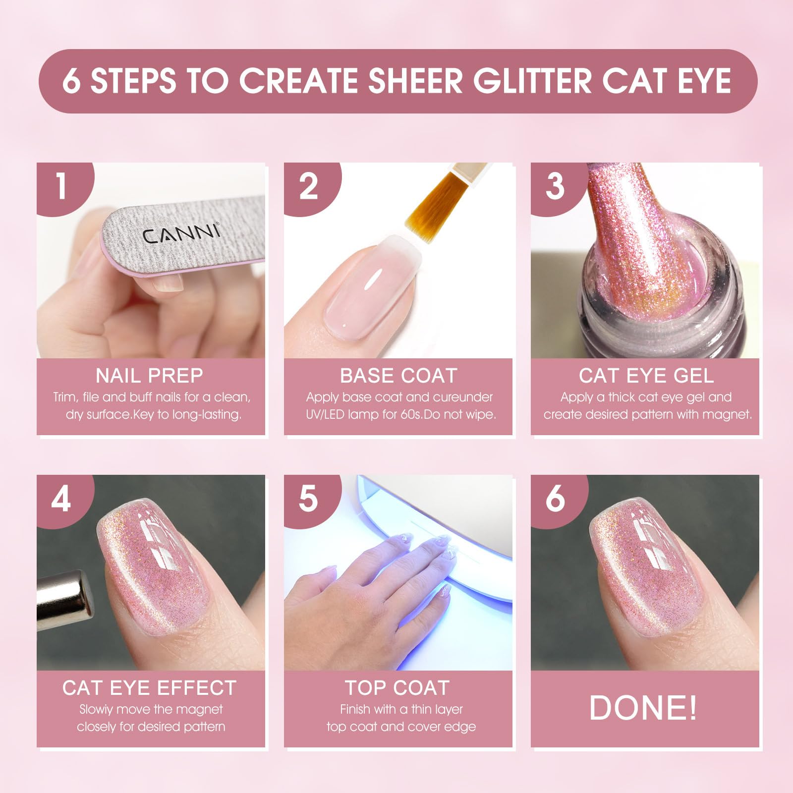 CANNI set enables easy at-home manicures with professional results.