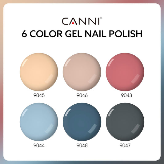 CANNI gel set pigmented application demonstrates rich coverage in one to two coats