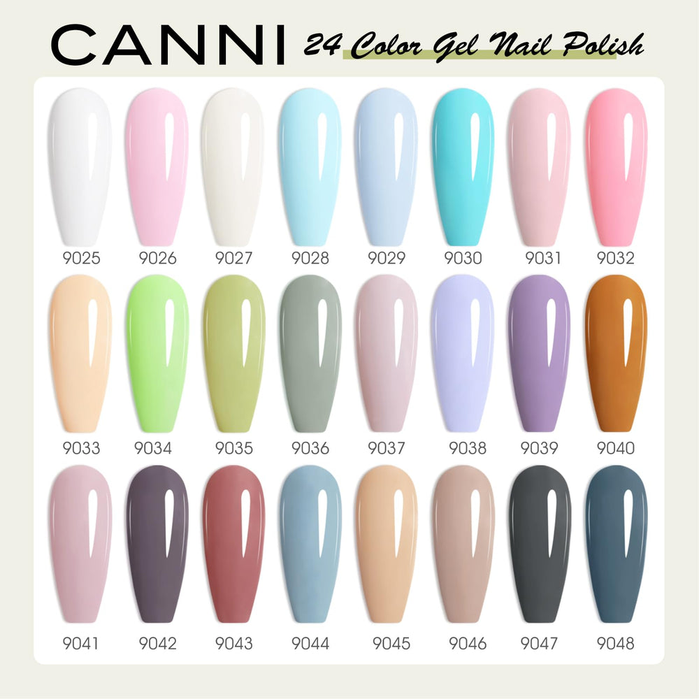 CANNI CC2 3D crystal label bottles aid precise shade selection