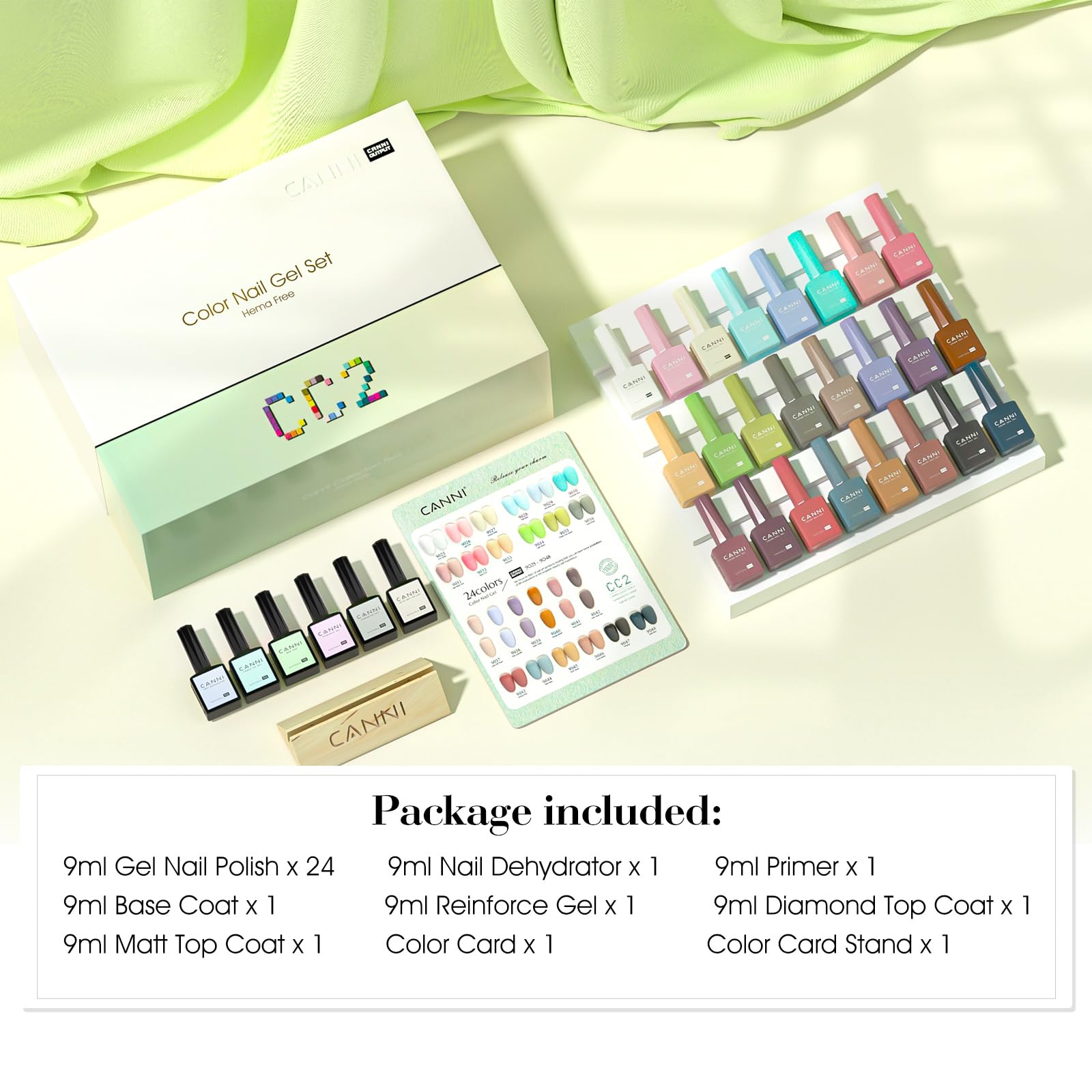 CANNI CC2 swatch palette helps plan nail art and layering
