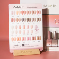 CANNI CC7 HEMA-free bottle close-up highlights safe, sleek design.