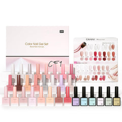CANNI CF1 packaging shows 30 shades for at-home manicures
