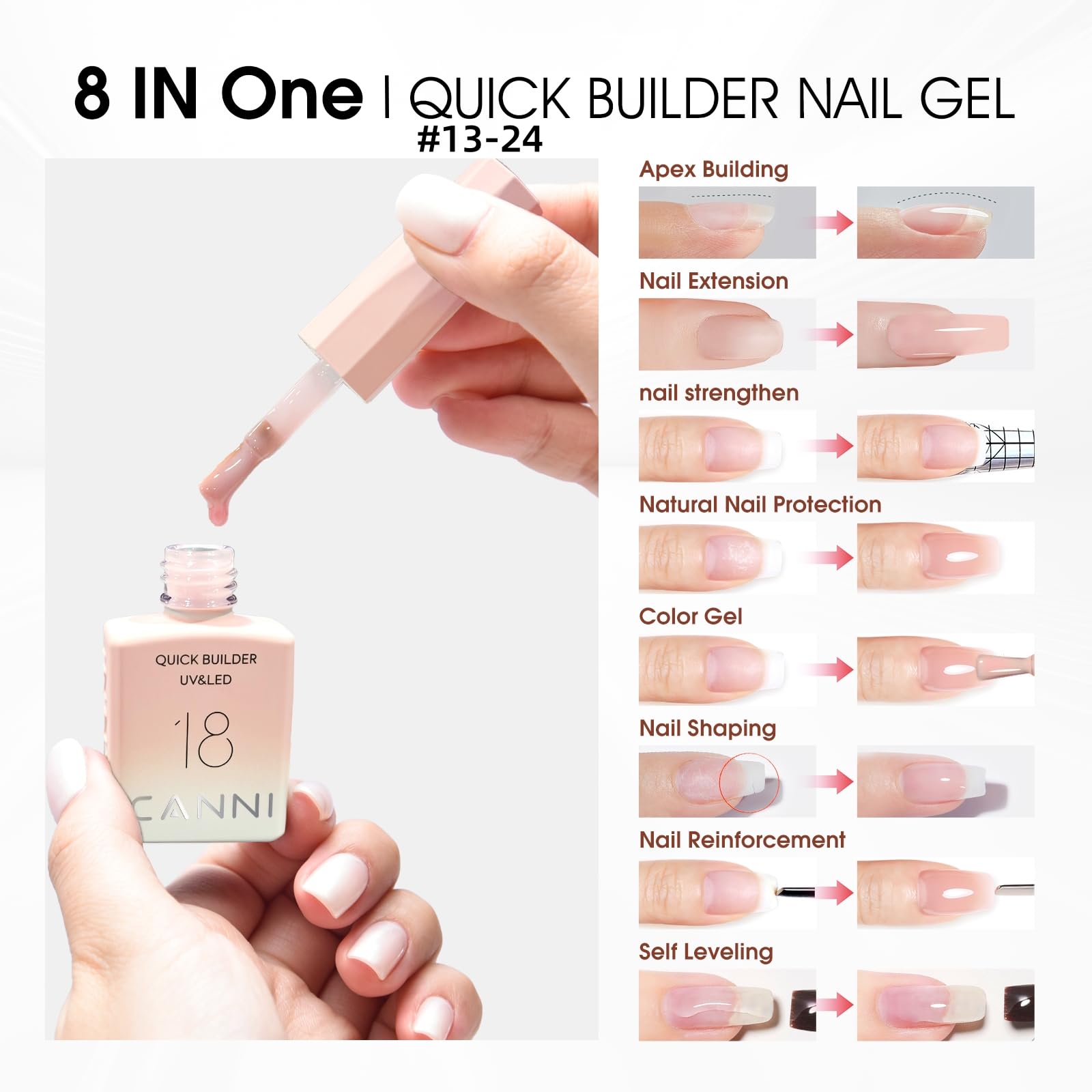 CANNI CF1 delivers salon-quality results at home with a glossy finish