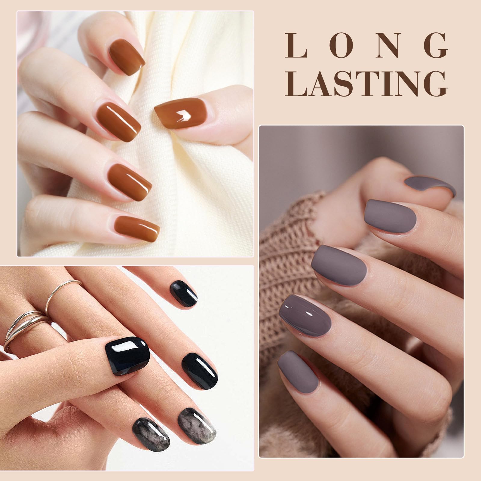 CANNI six-color swatches display the winter neutral palette for easy selection